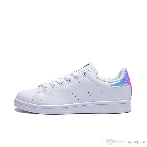 Top quality women men new stan shoes fashion smith sneakers Casual shoes leather sport classic flats 2019 Size 36-45