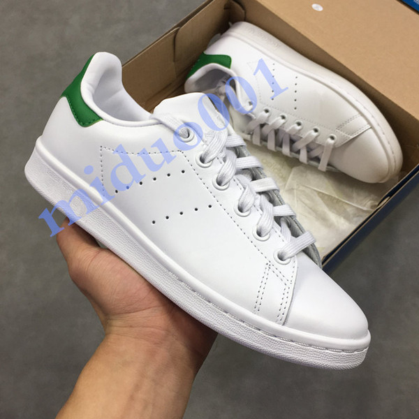 Cheap high quality women men casual shoes new classic flats stan shoes fashion smith designer sneakers leather sports chaussures 36-45