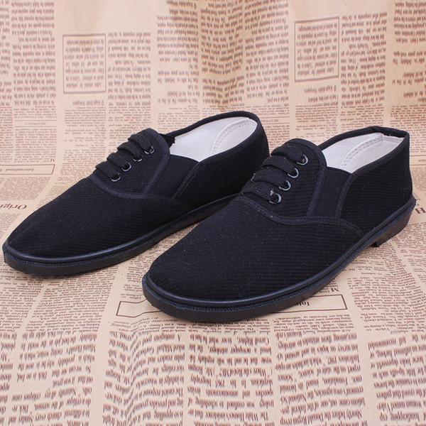 2019 Fashion casual canvas men shoes Ventilation Sports running flat shoes Non-slip Four Seasons Shoes for Business Work Young students B553