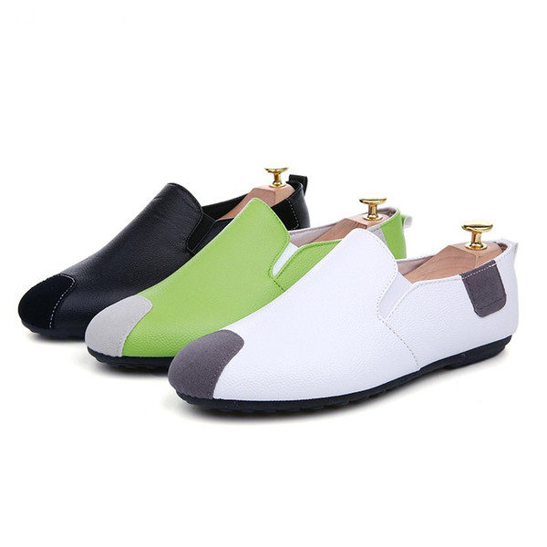 men leather loafer shoes new Men Casual Shoe Light Spring Summer Flat Driving Loafers Shoes For Man Hot Sales X129