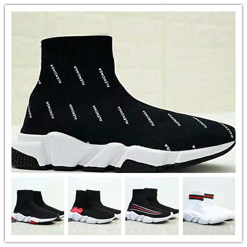 Speed Trainers Luxury Sock Shoe Sneakers Speed Trainer Sock Race Runners black Shoes men and women Outdoor Shoes Speed Trainer Casual Shoes