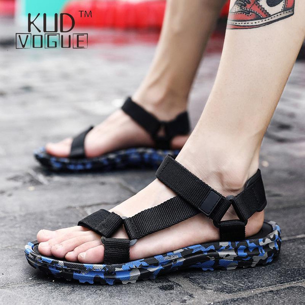 Summer Men Sandals Gladiator Beach Shoes Male Camouflage Slippers Sport Water Flip Flops Sandalia Masculina Zapatos De Hombre 74