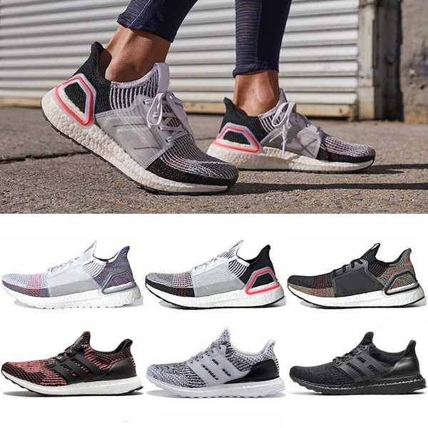 2019 High Quality Ultraboost 19 3.0 4.0 Running Shoes Men Women Ultra Boost 5.0 Runs White Black Athletic Designer Shoes Size 36-47