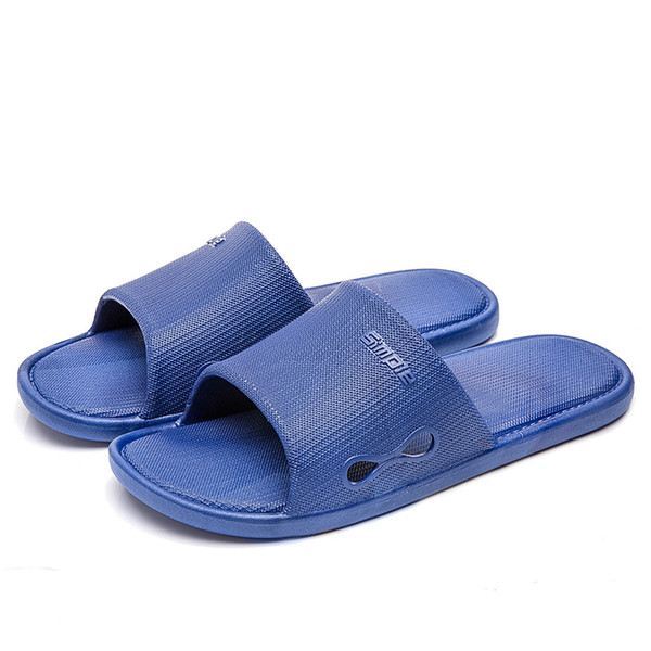 2019 Non-slips Family Bathroom Slippers Casual Summer Sandals Men Women Comfortable Soft Indoor Home Slippers Couple Shoes