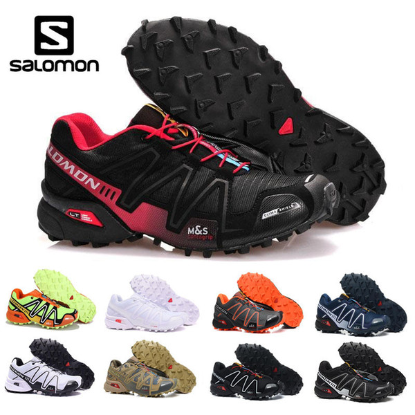 Salomon Speedcross 3 Trail Runner for men Luxury Casual Shoes mens popular red white black blue running shoes size 40-46