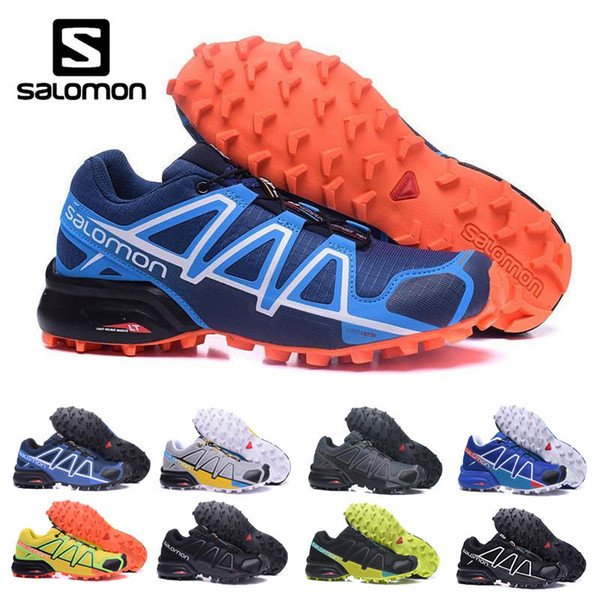 Salomon Speed Cross country 4 CS IV Men Running Shoes Outdoor Walking Jogging Sneakers Athletic Shoes SpeedCross 4 Fencing Shoes eur 40-46