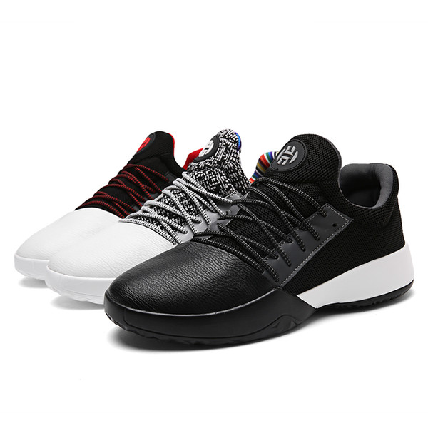 new basketball shoes sports casual shoes black gray color tricolor comfortable inside non-slip sneakers #FS18218