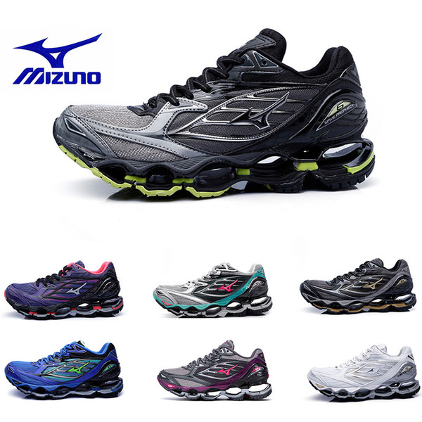 Classic Original MIZUNO WAVE Prophecy 6 professional Mens womens Shoes Outdoor Air Cushioning Sport sneakers Weightlifting Shoes Size 40-45