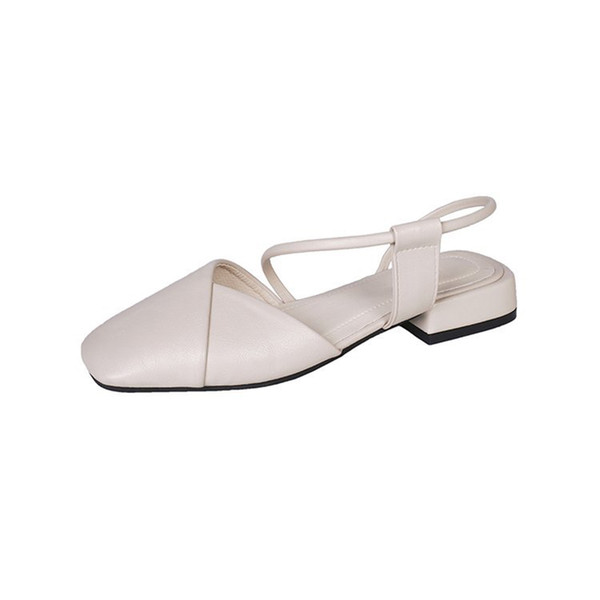 Simple style flat sandals Women's Roman style casual sandals Summer women's sexy cross hot sale low heel sandals TY-65