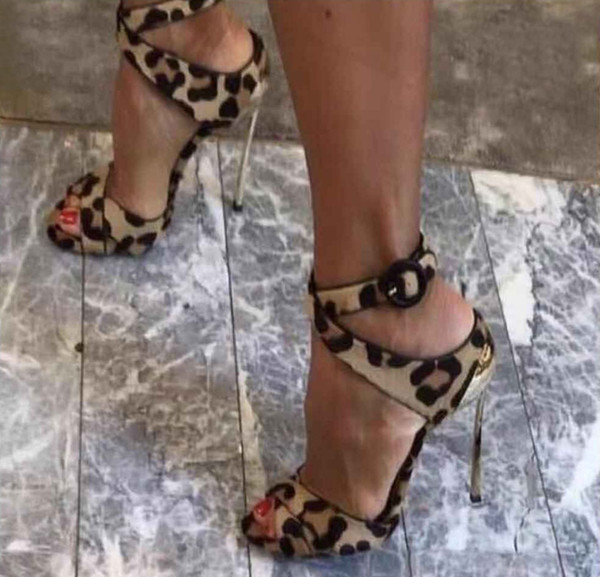 Sexy2019 Shoeswomanwish European Leopard Print High-heeled Foreign Will Women's Shoes