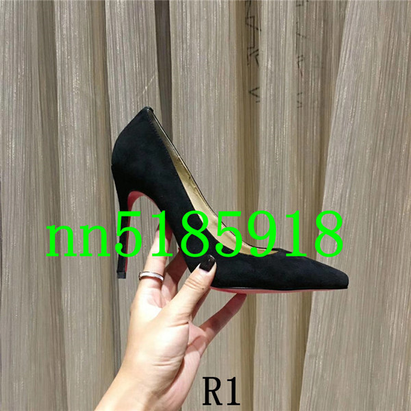 sexy pointed high heels, material: cashmere, sheepskin foot / lining with height 8.5CM and 10.5CM size 34-42 yards 