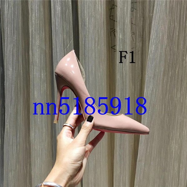 sexy bride pointed high heels real material, material: cow patent leather with high 8.5CM and 10.5CM size 34-42 yards 