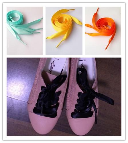 Candy colors 27 color options wide Xuancai Lace Snow yarn High density High quality Shoelace Manufacturers Wholesale A variety of lengths