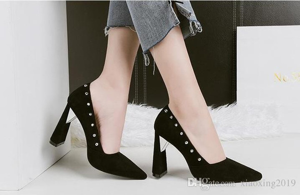 Sexy Rhinestone High Heels Lady Dress Shoes Clubwear Women Pumps Heels Festival Party Wedding Shoes Business Formal Pumps Heels GWS327