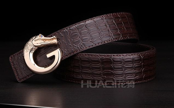 Crocodile Leather belts Men Advanced buisness Belts cowhide Belts Amazing best prices 