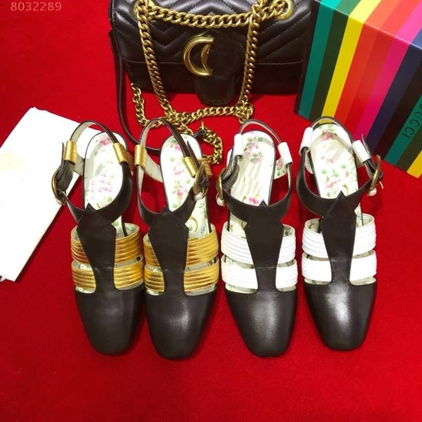 Spring/summer new high-heeled sandals, Gold plated retro metal Heart shape buckle,fashion women sandals