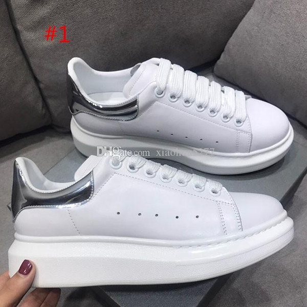 Men Women Platform Leisure Shoes Designer Sneakers Genuine Leather Lovers Dress Casual Shoes Designer Shoes Runner