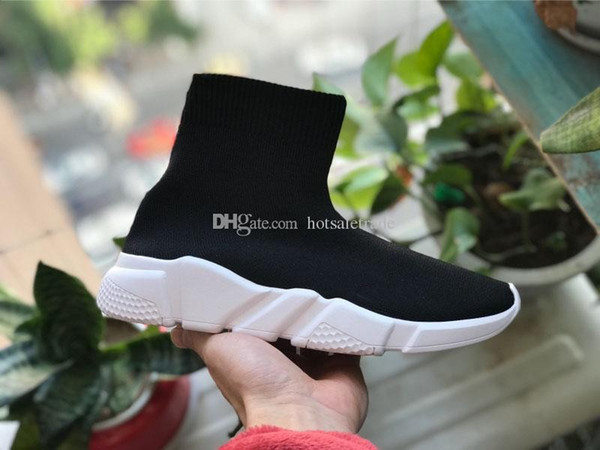 Sock Shoes Casual Shoe Speed Trainer Sneakers Speed Trainer Sock Race Runners black Shoes men and women Fashion Outdoor Shoes