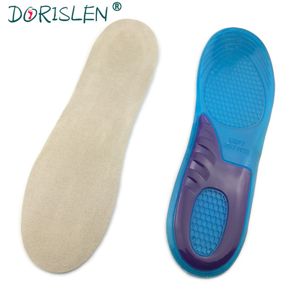 Silicone Insoles For Shoes Comfortable Massage Shock Absorption Pads Men/Women