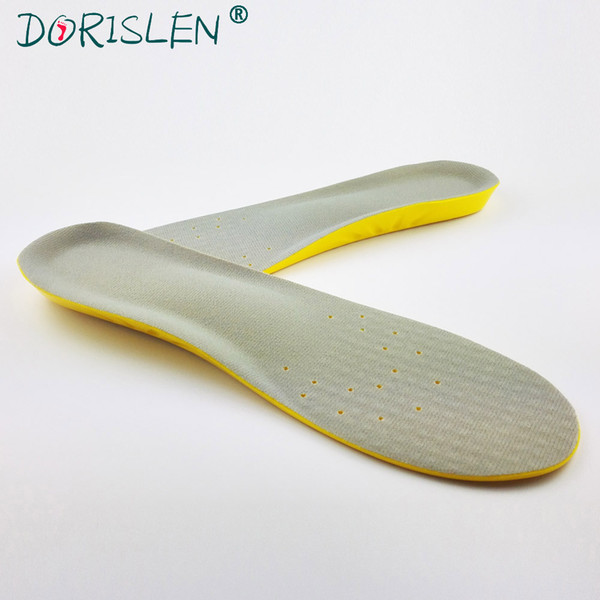 Foam Memory Insoles Shock Absorption Sport Shoe Pads Breathable Absorb Sweat Men Women