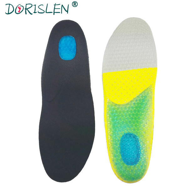 Gel Orthopedic Insoles Honeycomb Heel Shock Absorption Sport Insole For Women Men