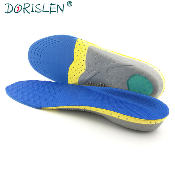 Sport Orthopedic Insoles For Flat Foot Arch Supports Foot Care Shoe Pads Men