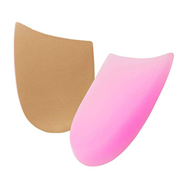 111 X Leg O Leg Corrector Insole Silicone Orthopedic Support Soft Pad Foot Heel Support Pads Cup Silicone G for Work Men Women Heel Inserts