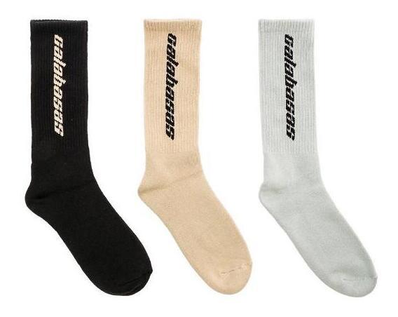 3 Colors Calabasas Socks Cotton Kanye West Men Women Socks Casual stockings Skateboard Stockings Unisex