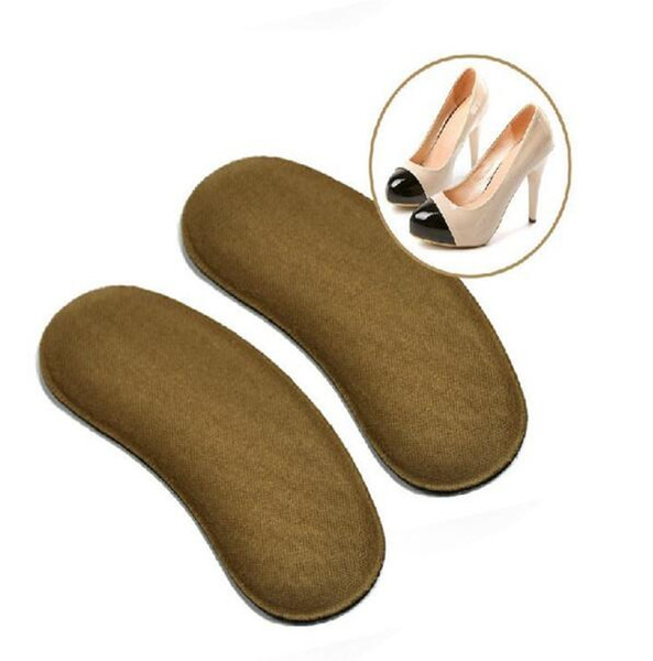 New 2000Pairs/lot Sticky Fabric Shoe Back Heel Inserts Insoles Pads Cushion Liner Grips Free Shipping