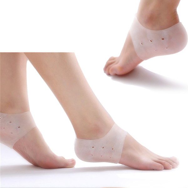 Protectors Socks with Small Holes for Men and Women 1 Pair Foot Care Silicone Moisturising Gel Heel Cracked Foot Care Protectors