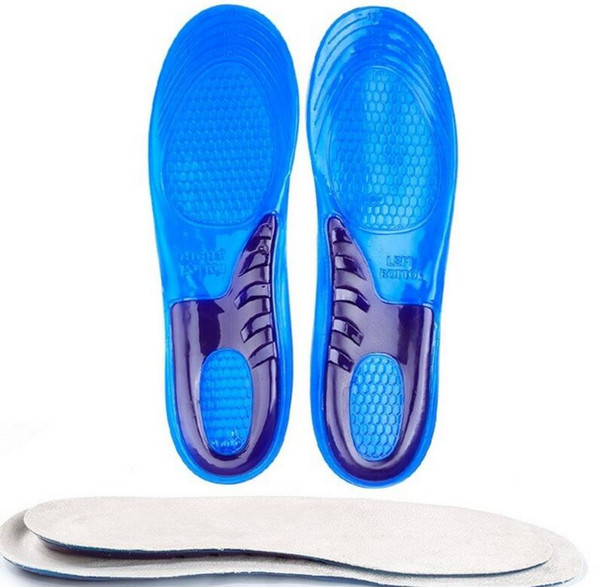 Anti-Slip Gel Soft Sport Shoe Insole Pad S/L Size Orthotic Arch Support Massaging Insole