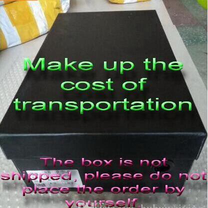 shoes box The box can be provided free of charge to customers, but it will cost $5 for transportation,Additional transport charges