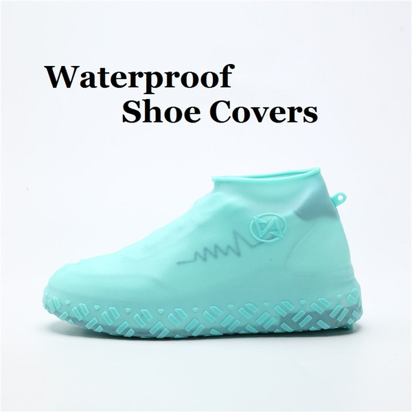 Manufacturer sells high quality silicone waterproof shoe covers multicolor light soft rain-proof silicone shoes covers