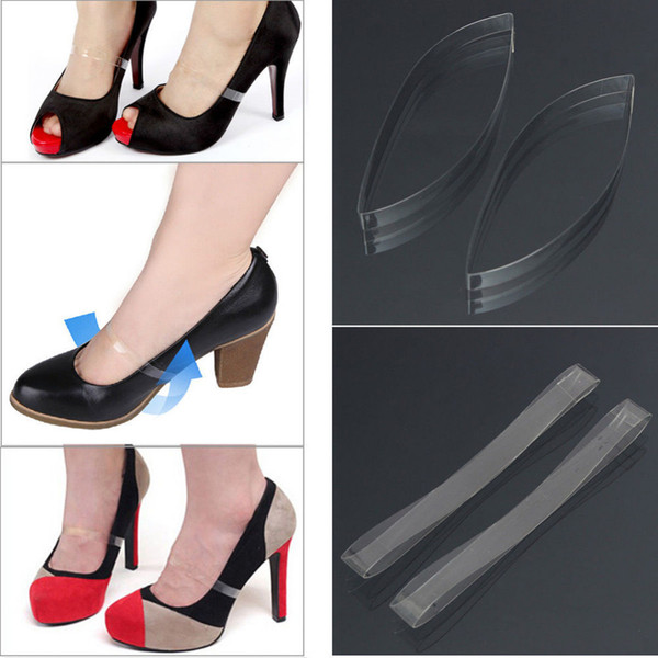 1Pair Hot Invisible Elastic Silicone Transparent Shoelaces For High Heel Shoes Clear Shoe Laces Shoelace Straps Shoe Accessories