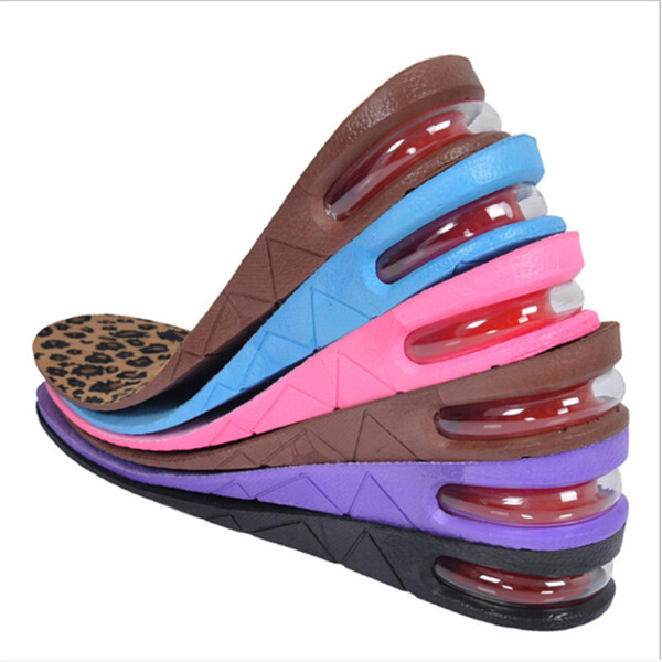 1Pair High Quality Shoes Cushion Heel Lift Insoles-Height Adjustable Increase Height Shoe Insert Pads Two Layers For Men Women