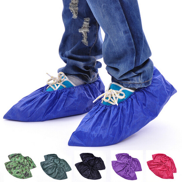 Wearable & Waterproof Shoe Covers Thicken Rainproof Repeated Use Machine Washable JG18