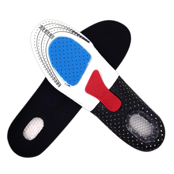 Unisex Orthotic Arch Support Sport Shoe Pad Sport Running Gel Insoles Insert Cushion for Men Women Feminina Mujer Male Insoles