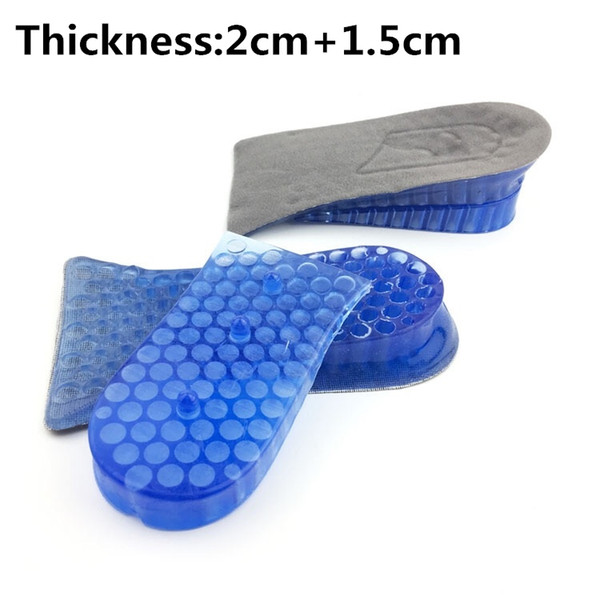 Dropshipping 1 Pair Comfortable Shoes Insoles Inserts High Arch Support Pad for women men Lift Insert Pad Height Cushion