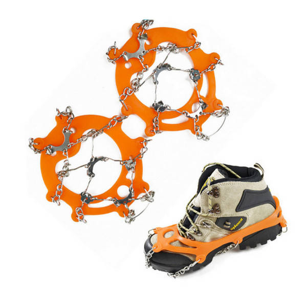 Silicon Universal Ice No Slip Snow Shoe Spikes Grips Cleats Crampons Winter Climbing No Slip Shoes Cover