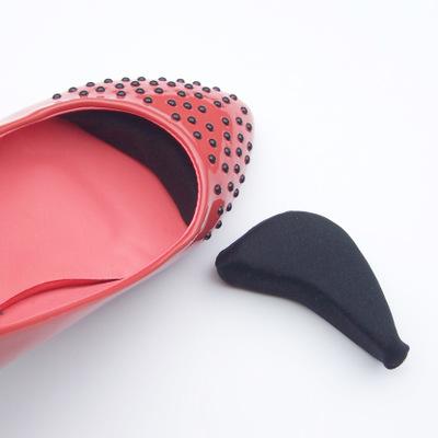 1Pair Sponge Forefoot Insert Toe Plug Half Forefoot Cushion Anti-pain Big Shoes Toe Front Long Top Filler Shoes Adjustment