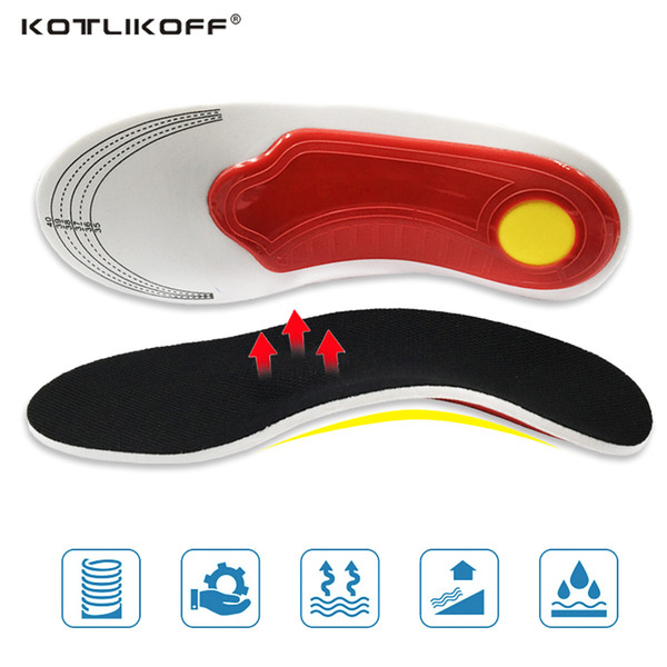 Orthotic Insole EVA Flatfoot Arch Support Orthopedic Insoles To Ease The Pressure Of Air Movement Damping Cushion Padding Insole