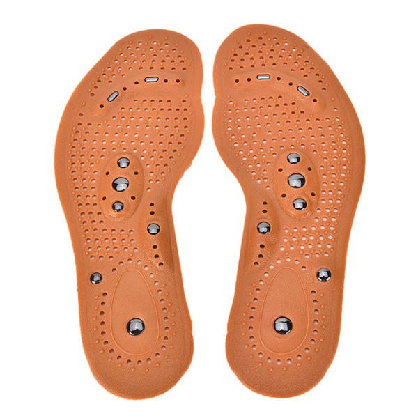 1 Pair Men/ Women Shoe Comfort Pads Breathable Shoe Insoles Magnetic Therapy Magnet Insoles Sale