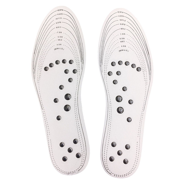 1Pair Breathable Memory Cotton Massage Insole Promote Blood Circulation Acupoint Shoe Inserts Health Care Magnetic Therapy