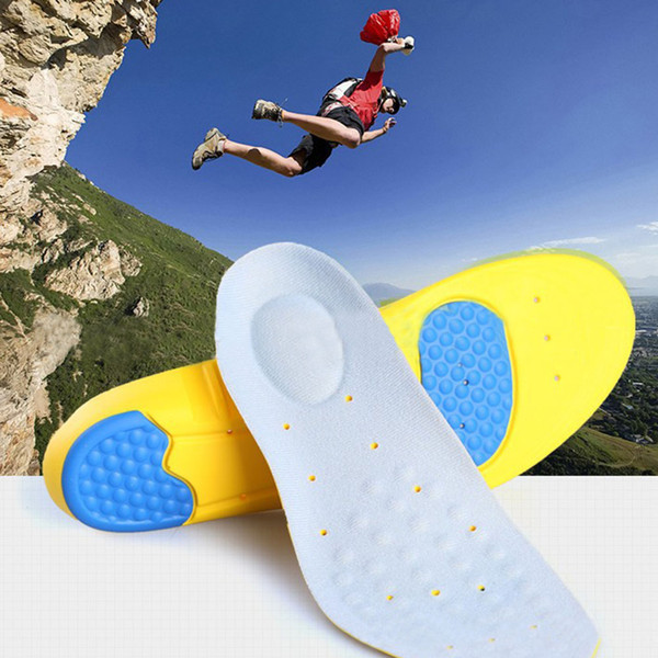 Cushioning Insoles.New Memory Foam Orthotics Arch Pain Relief Support Shoes Insoles Insert Pads Sports(S)