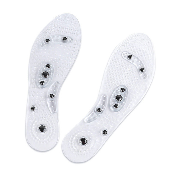 1Pair Shoe Gel Insoles Feet Magnetic Therapy Health Care Massager for men and women Comfort Pads Foot Relaxation Shoe Inserts