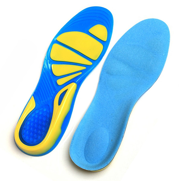 1 Pair Silicone Gel Massaging Insoles Sport Insoles Arch Support Orthopedic Plantar Fasciitis Unisex Running