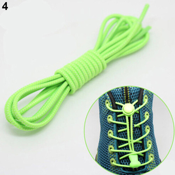 1 Pair Unisex Elastic Locking Shoe Laces Running Trainer Jogging Shoelaces Shoe Accessories