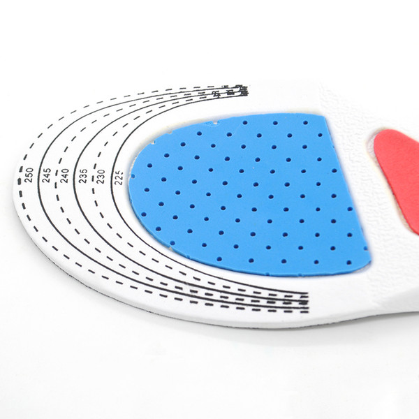 Silicone Shoe Insoles Free Size Men Women Orthotic Arch Support Sport Shoe Pad Soft Running Insert Cushion