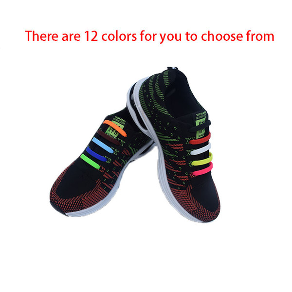 Chaussure Led Dragonscales Odern 8pcs/set Practical Fashionable Men Women Lazy Hammer Type No Tie Shoelaces Elastic Silicone