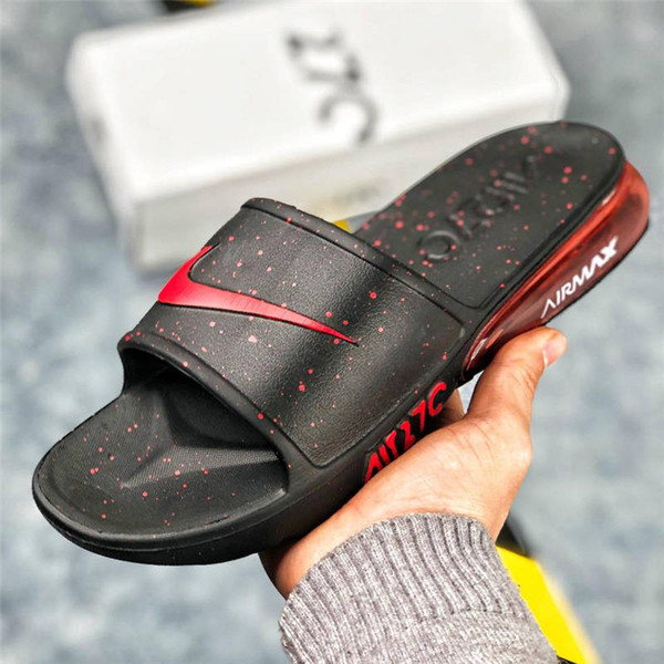 designer flip flops brand luxury slides top quality air cushion sandals designer slides summer beach slipper shoes size 40-45